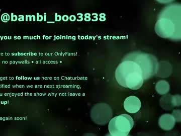 Cam for bambi_boo3838